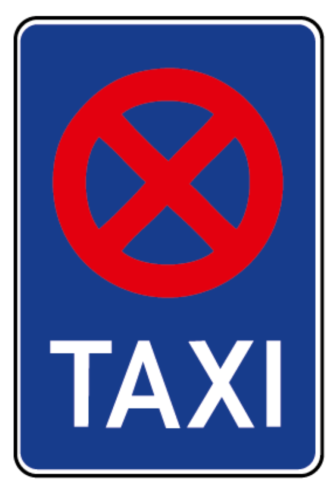 Taxi Parkplatz