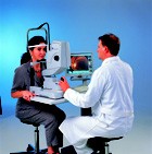 Die Fluoreszenzangiographie ist ein bildgebendes Verfahren zur Diagnostik von Erkrankungen des Augenhintergrundes