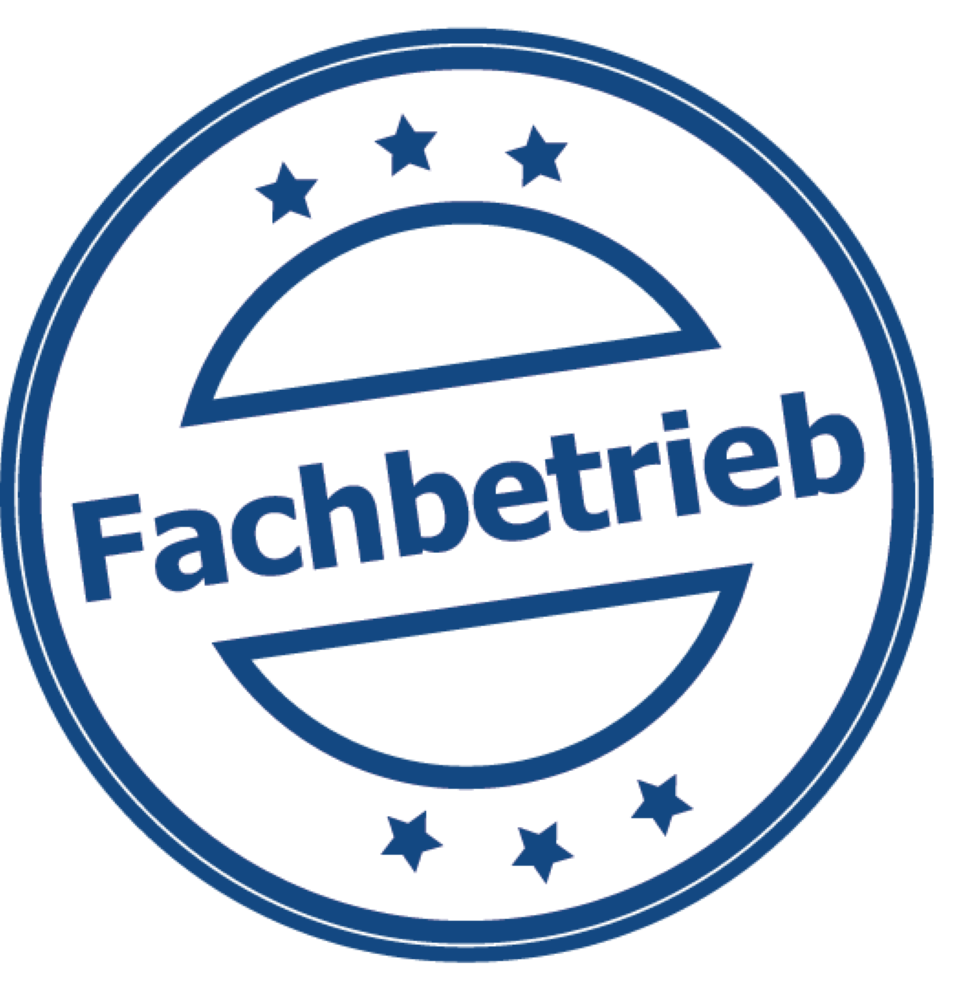 Fachbetrieb blau