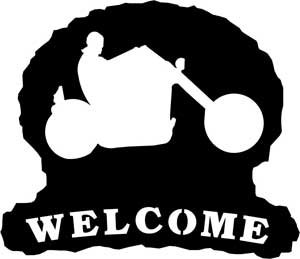 Biker welcome, Motorradfahrer willkommen