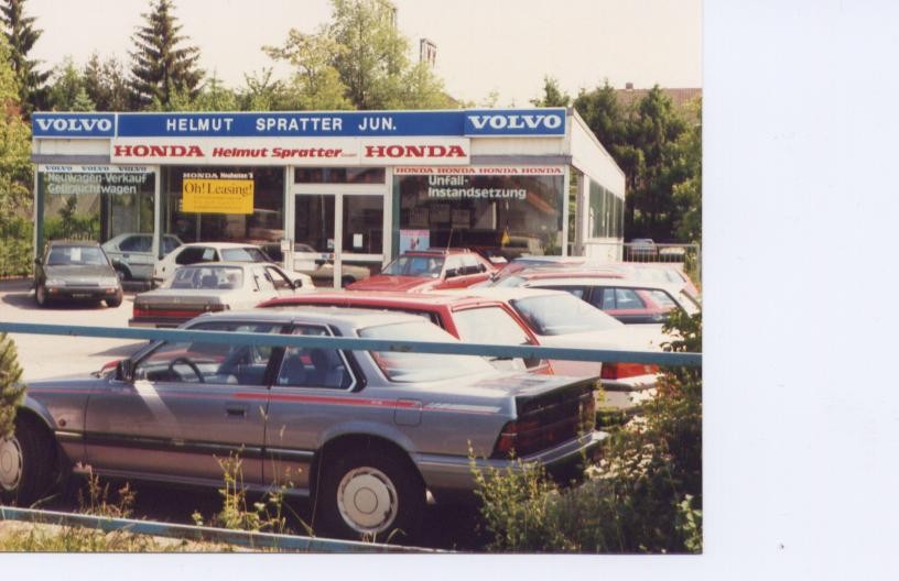 1984 mit Volvo und Honda