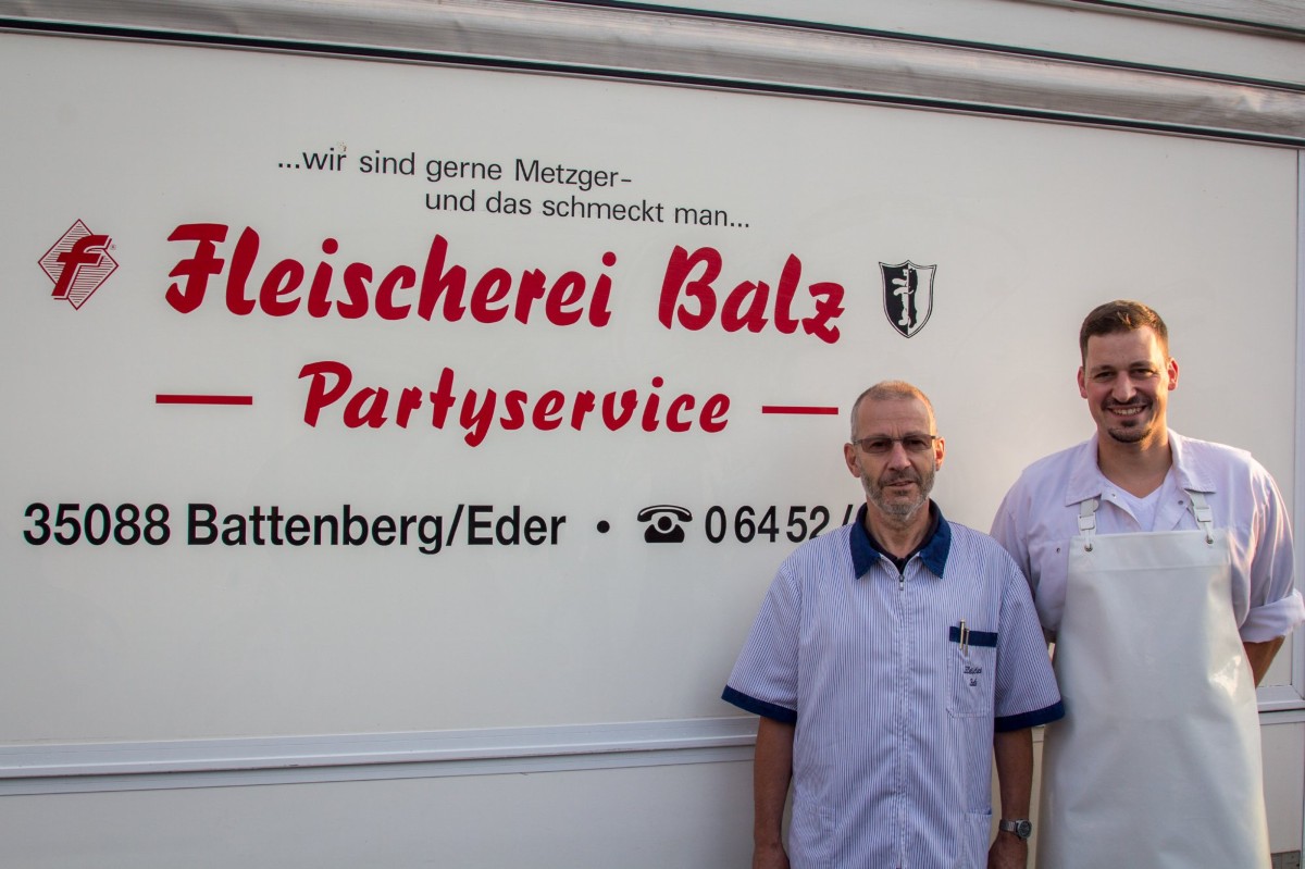 Die Fleischerei Balz in Battenberg bietet neben einen Verkaufswagen mit köstliche Wurst- und Fleischwaren auch einen Partyservice und Mittagstisch an.