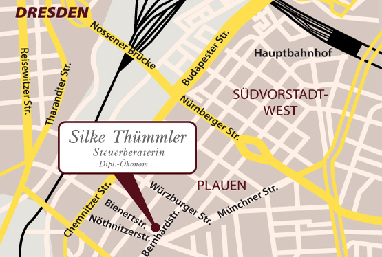 Steuerberatungskanzlei Silke Thümmler - Wegbeschreibung