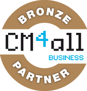 Link zur Editionsseite von CM4all Business und Bronze Logo