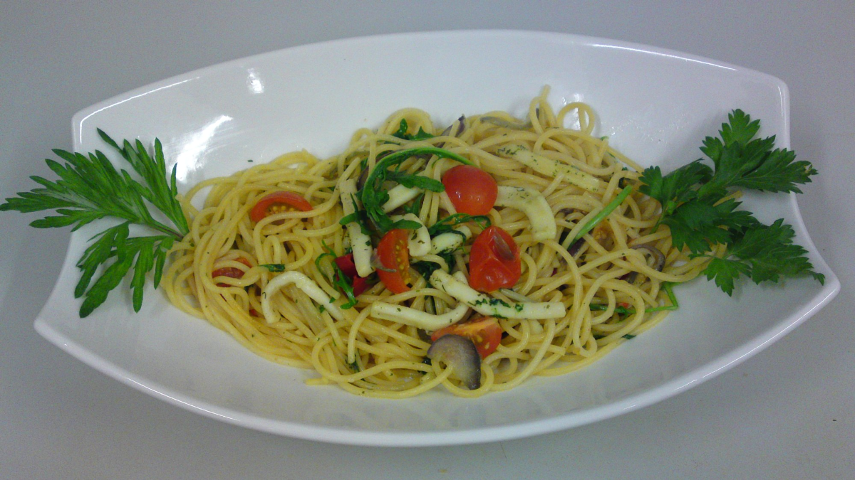 Spaghetti Con Calamaretti